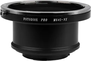Fotodiox Pro Lens Mount Adapter, Mamiya 645 Mount Lens to Samsung NX-Series Camera Adapter, fit Samsung NX10, NX5, NX100, NX11, NX200