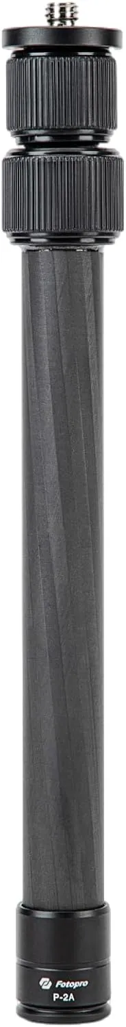 Fotopro 25" Carbon Fiber Tripod Extension Tube 3-Section Tripod Center Column Max Load 22lbs