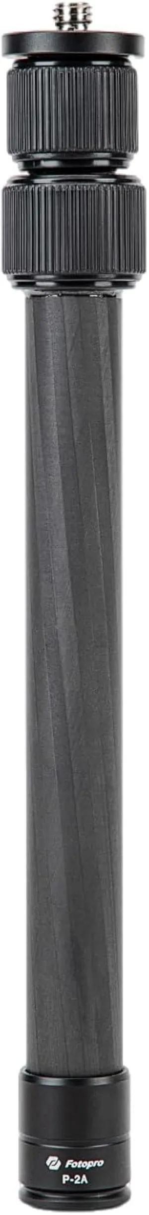 Fotopro 25" Carbon Fiber Tripod Extension Tube 3-Section Tripod Center Column Max Load 22lbs