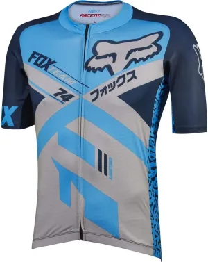 Fox Ascent Pro Short Sleeve Jersey Large Blue/Black