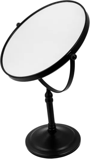 FRCOLOR Double-Sided 3X Magnifying Mirror Led Lighted Makeup Mirror Swivel Dresser Tabletop Perfect for Application and Beauty Use