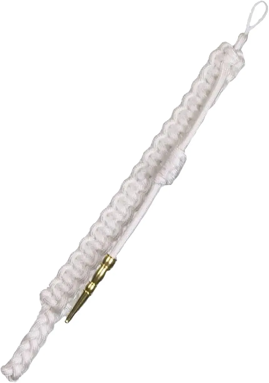 French Single One Color Shoulder Cord with Nickel Tip
