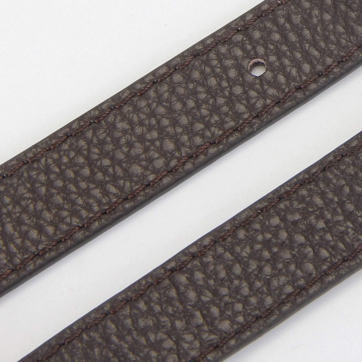 Full Grain Leather Adjustable Replacement Cross Body Purse Shoulder Strap Handbag Bag Wallet, 2/3” Wide(Coffee)