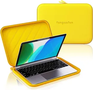 Fungoofun 13" Water proof laptop sleeve- Yellow