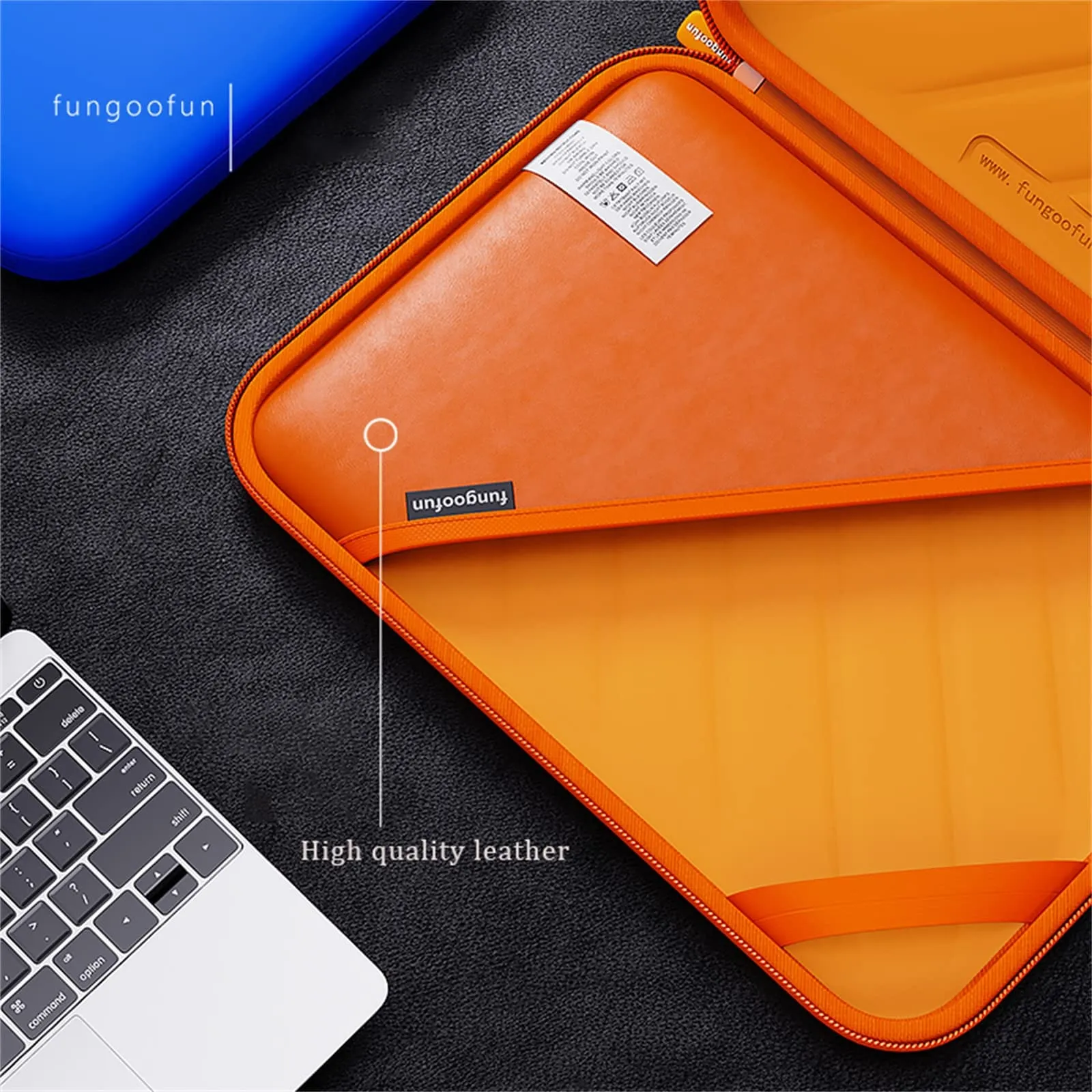 Fungoofun 13" Water proof laptop sleeve- Yellow