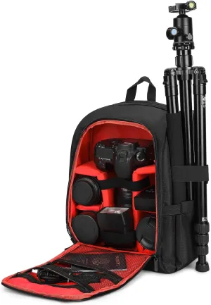 G-raphy Camera Backpack for Photographers Camera Bags DSLR SLR Backpack with Laptop Compartment for DSLR/SLR Cameras,Flashes,Lenses and other photography accessories