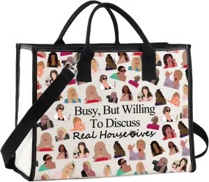 G2TUP Housewives Makeup Bag Housewives Gift Reality TV Show Gifts Housewives Fan Gift Housewives Party Bag (But Willing TG)