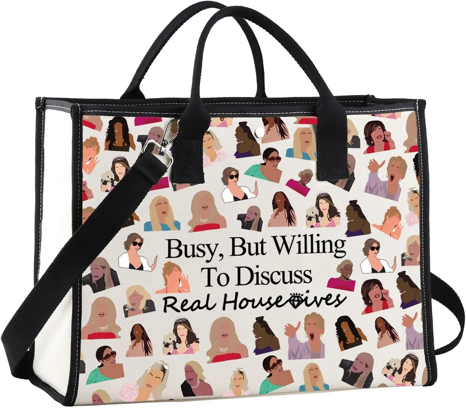 G2TUP Housewives Makeup Bag Housewives Gift Reality TV Show Gifts Housewives Fan Gift Housewives Party Bag (But Willing TG)
