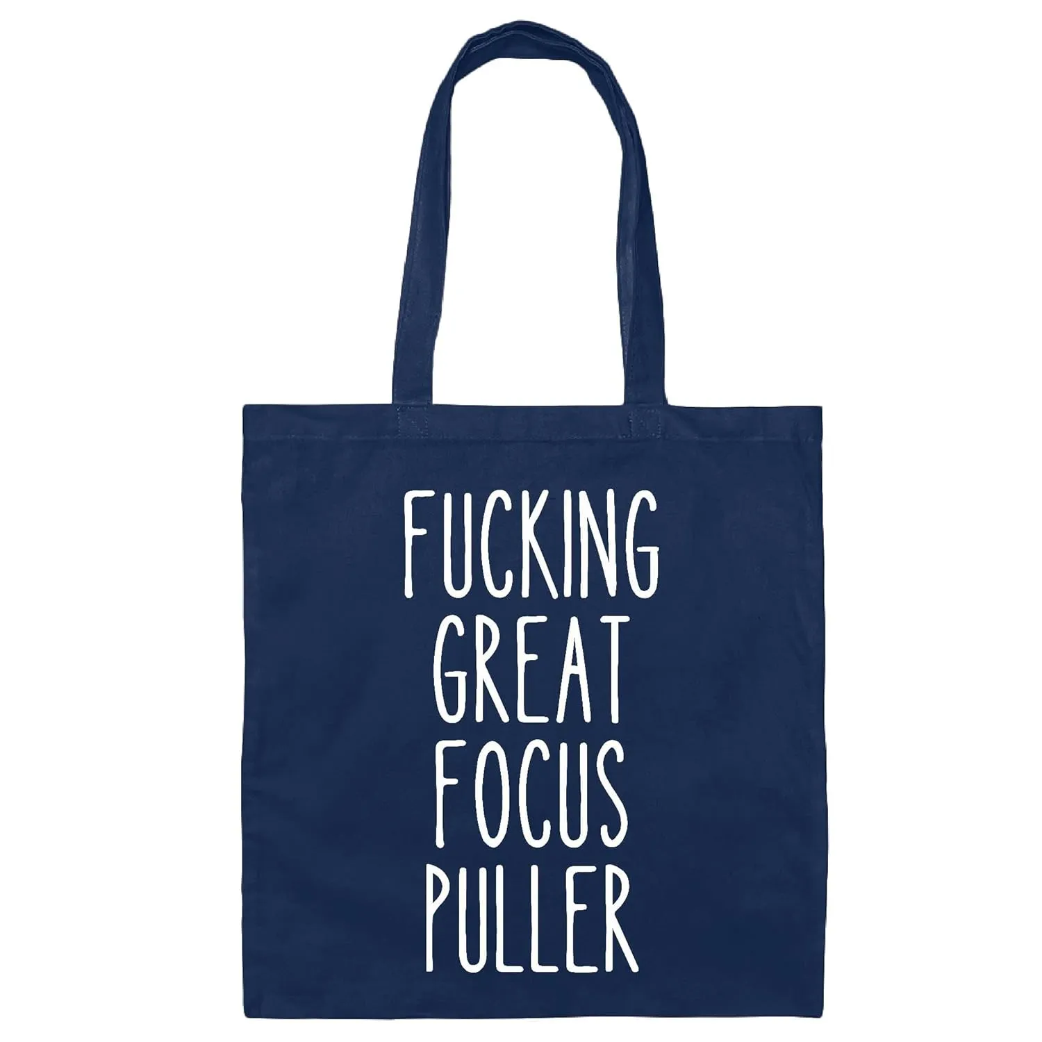 Gifts for Filmmakers Cinematographers Photographers Filmmaking Theatre Tote Bags Navy Black Multicolor Canvas Tote Bag