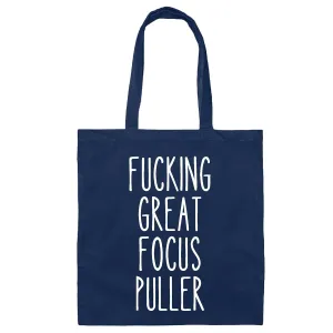 Gifts for Filmmakers Cinematographers Photographers Filmmaking Theatre Tote Bags Navy Black Multicolor Canvas Tote Bag