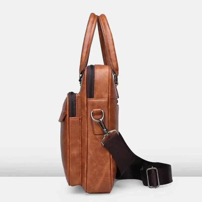 Giorgio | Elegant Leather Crossbody for Modern Men