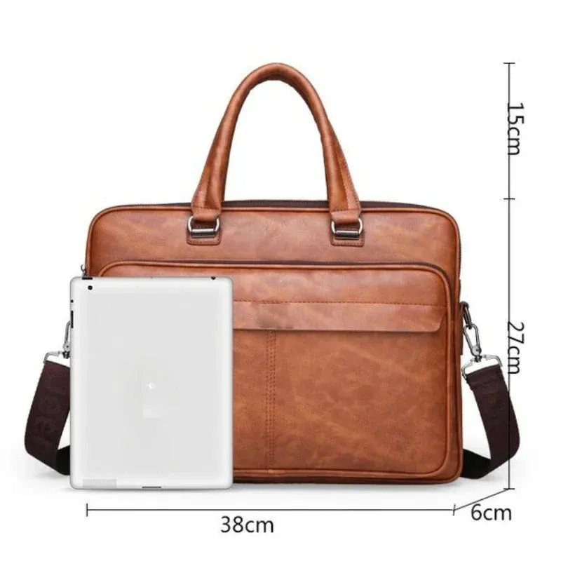 Giorgio | Elegant Leather Crossbody for Modern Men