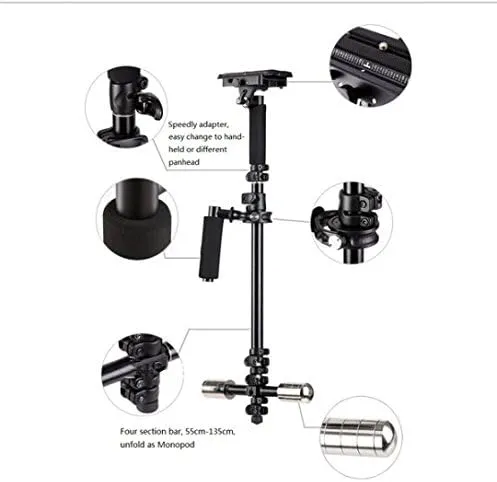 GOWE Speedly Multi-fuction Steadicam DSLR Stabilizer Handheld Monopod Tripod