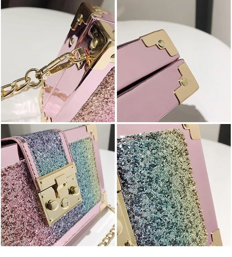 Gradient clutch bag