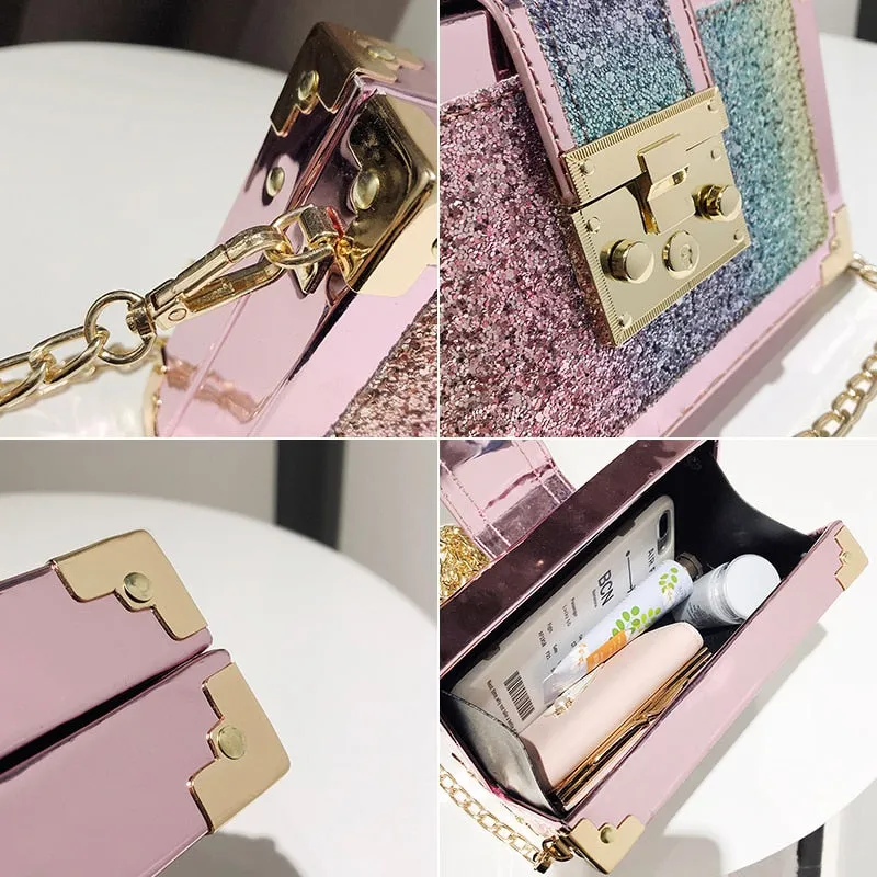 Gradient clutch bag