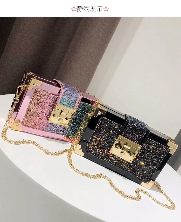 Gradient clutch bag