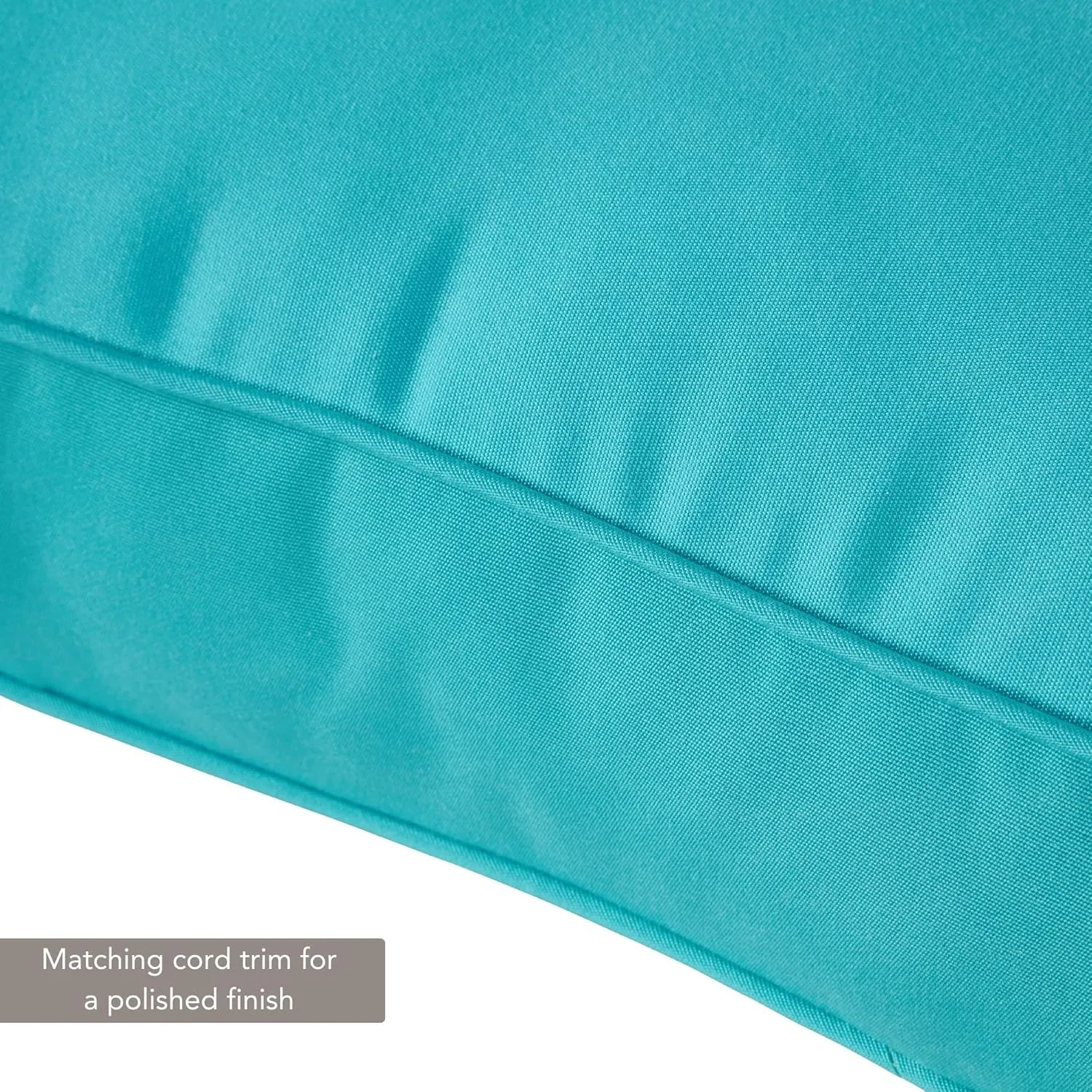 Greendale Home Fashions Outdoor Sunbrella Premium Deep Seat Cushion, 2 Piece Set, Canvas Aruba
