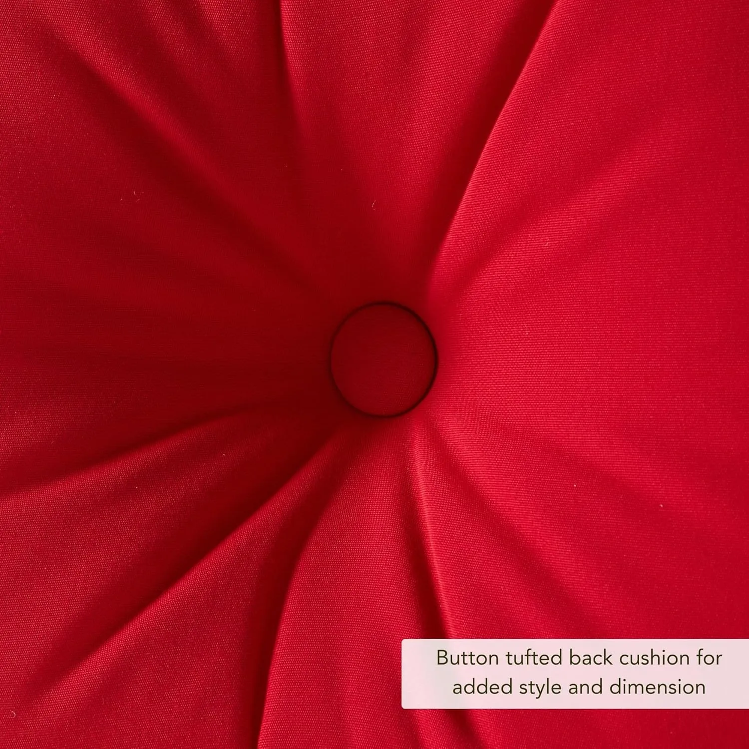 Greendale Home Fashions Outdoor Sunbrella Premium Deep Seat Cushion, 2 Piece Set, Canvas Jockey Red