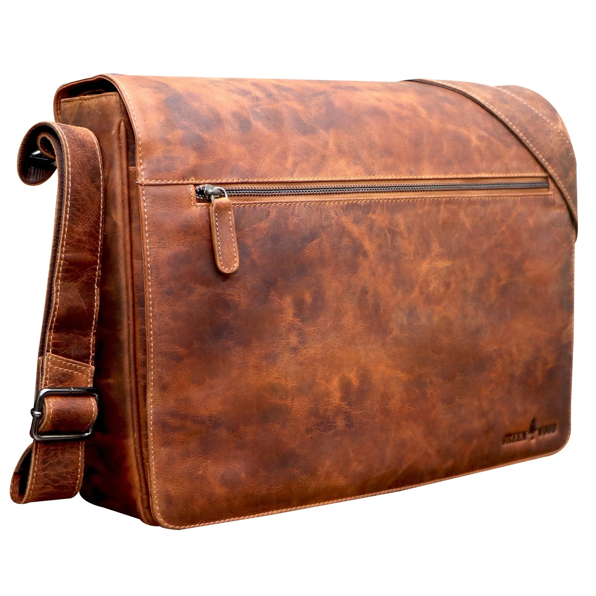 Greenwood Germany - Marc Men's Large Shoulder Laptop Bag - GW835