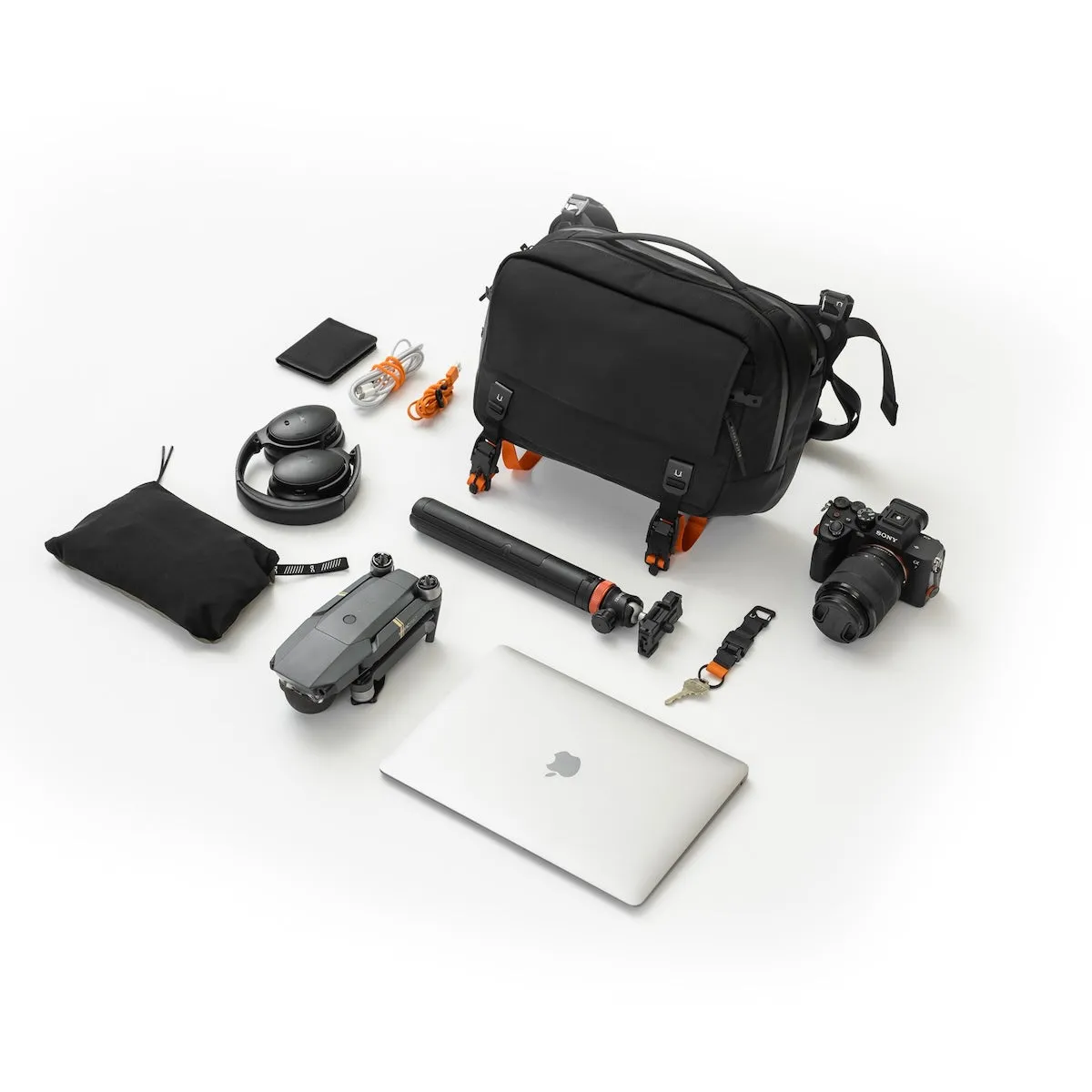 GRIP-SLING 12 CAMERA KIT GRIP-SLING 12 EMBERTEX™ PFAS FREE  - JET BLACK : 12L (Bundle & Save - Preorder Now - Ships April)
