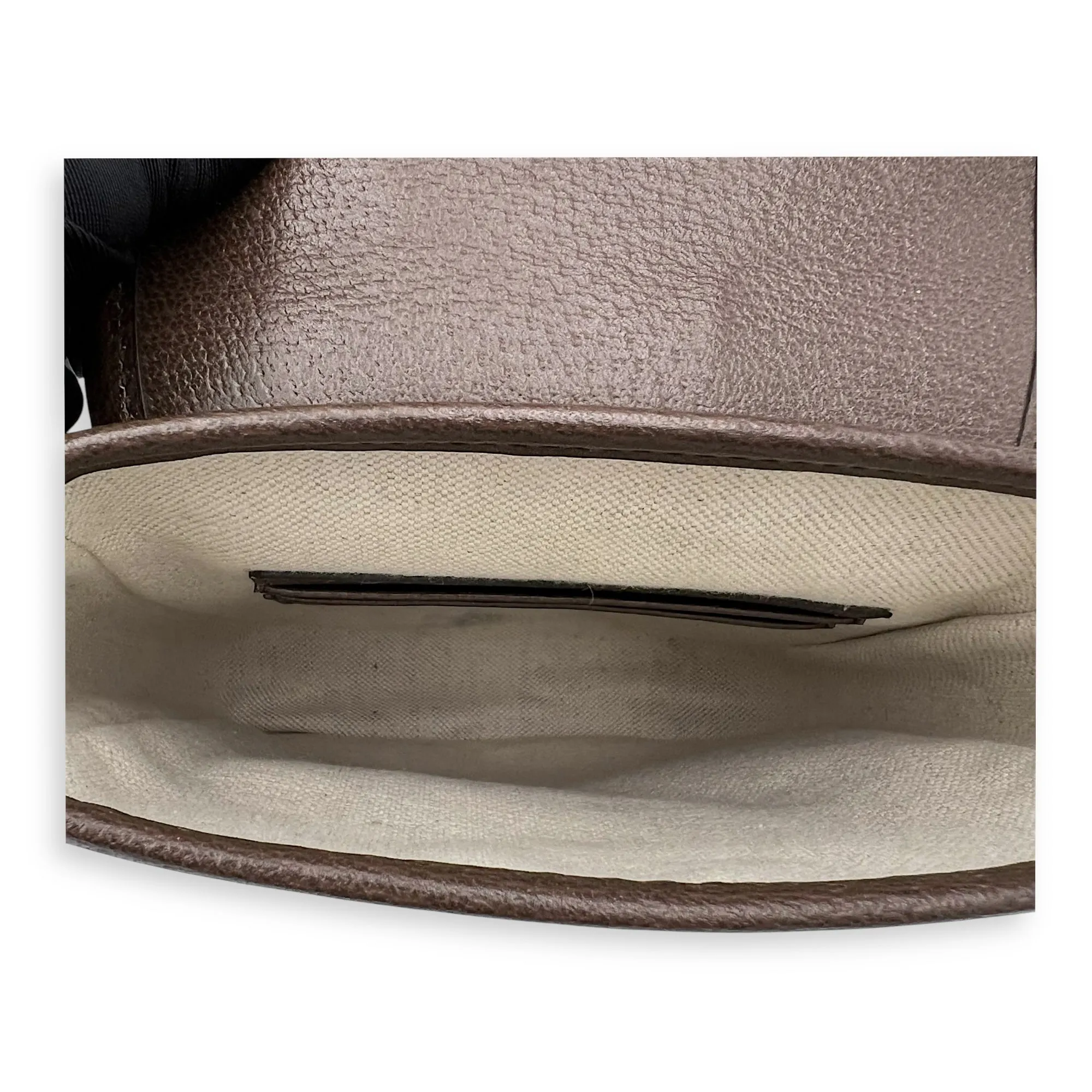 Gucci x Palace Brown Crossbody Bag in Canvas, Gold hardware