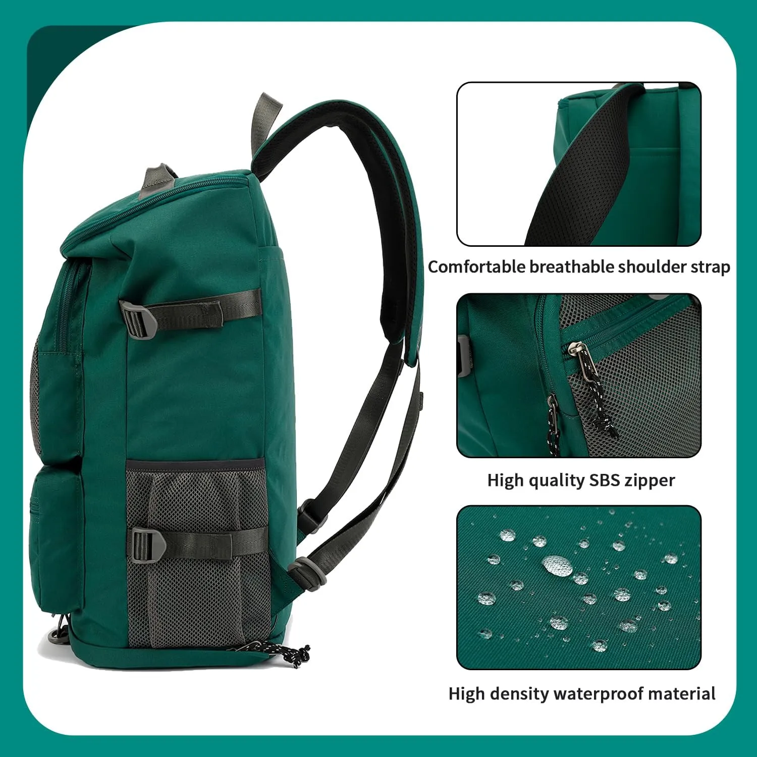 gym duffel bag backpack wrestling bag with shoe compartment 4 kinds of back method waterproof sports walking laptop