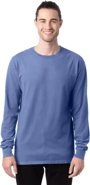 Hanes ComfortWash Garment Dyed Long Sleeve T-Shirt