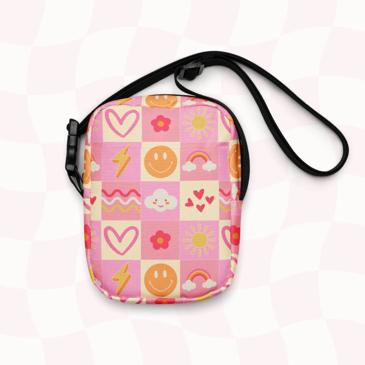 Happy Smiles Sunny Days Mini Crossbody Bag