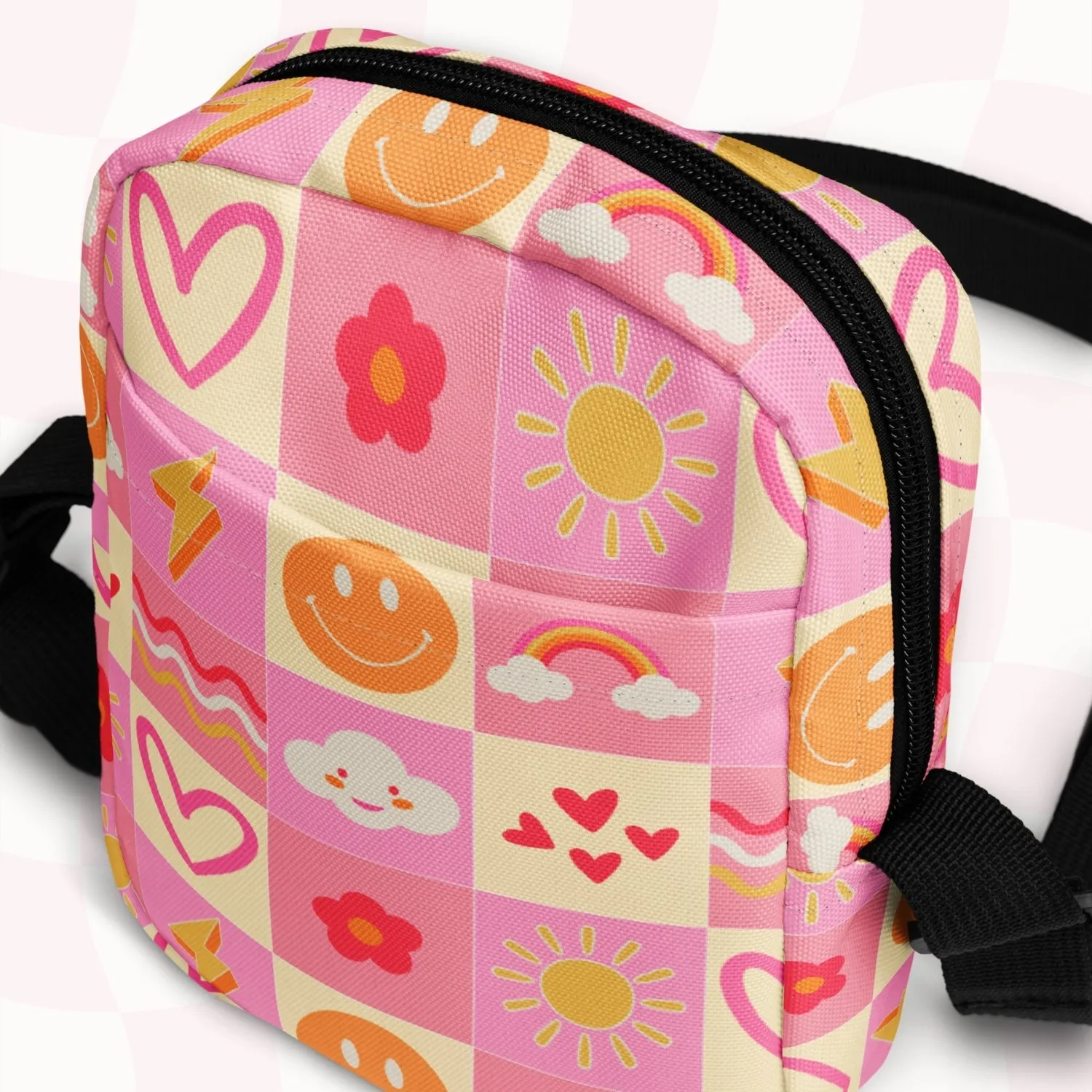 Happy Smiles Sunny Days Mini Crossbody Bag