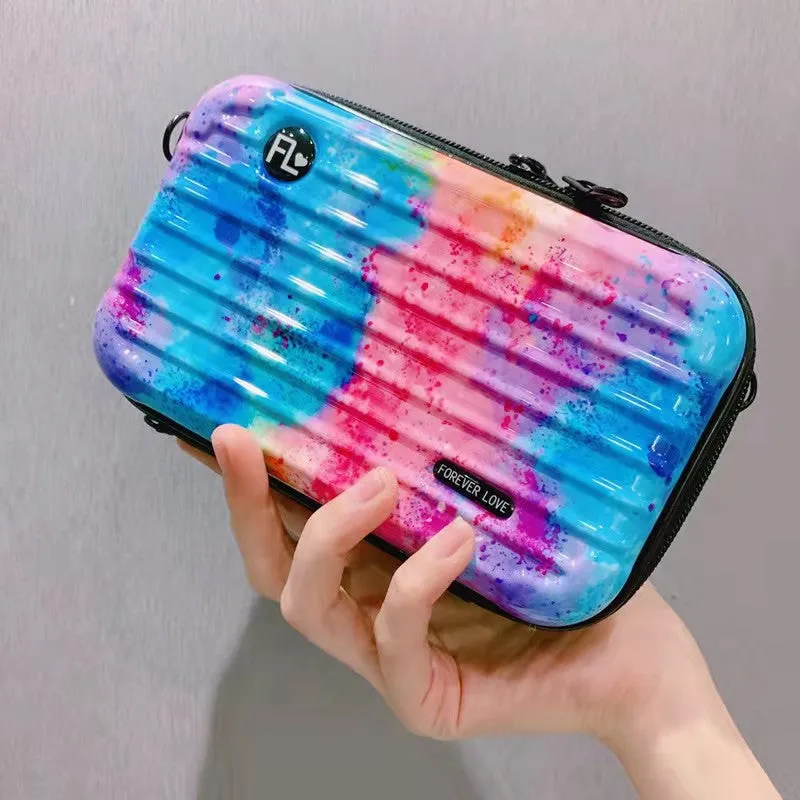 Hard Portable Mini Korean Style Washing Makeup Cosmetic Bags
