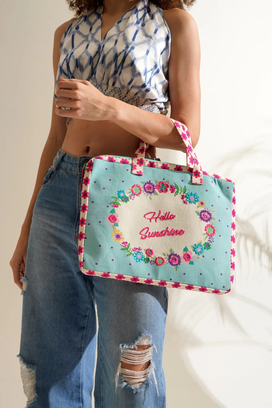 Hello Sunshine Laptop Sleeve