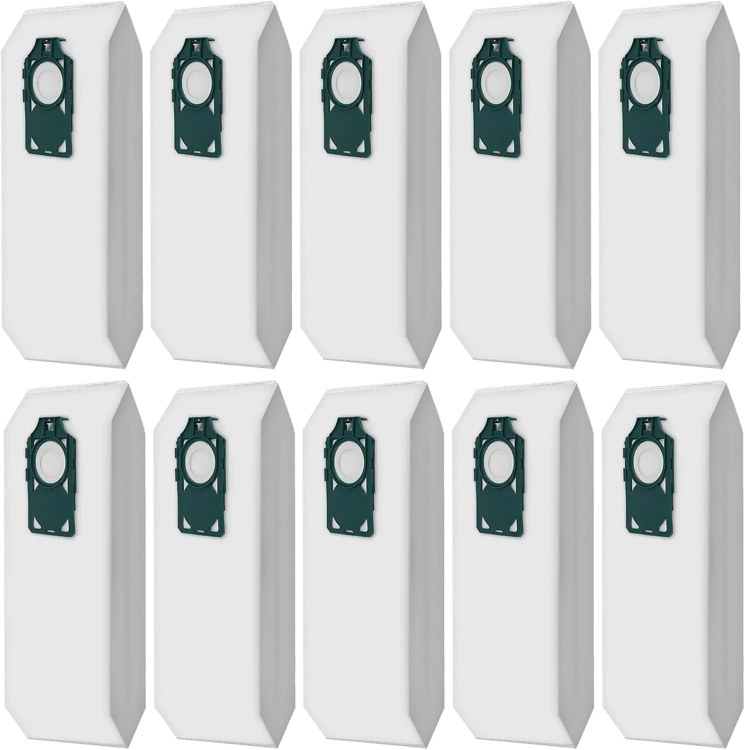 HEPA RLH-6 Vacuum Bags Replacement for Riccar SupraLite R10S R10D R10O R10SAND And for Simplicity Freedom R10S R10D S10P S10SAND Upright Vacuum Dust Bag, Replace to Part # RLH6 SLH6, 10 Pack