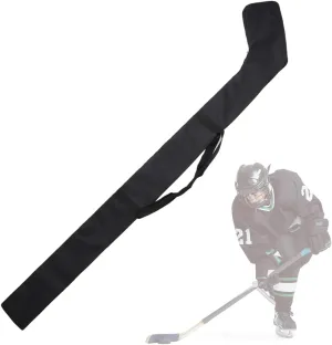 Hockey Stick Storage Bag, Field and Ice Hockey Gear Carry Bag with Dual Shoulder Straps, 57 X 13 Inches for Kids and Adults