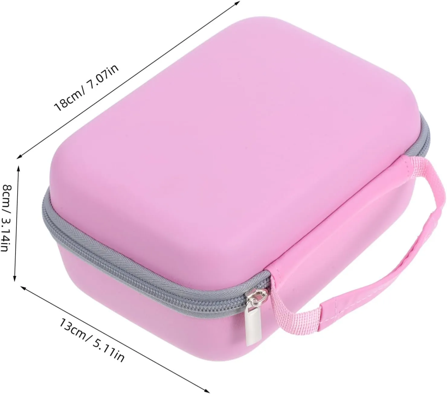 HOMSFOU Boys and Girls Digital Camera Organizer Portable Mini Storage Bag for Boys and Girls Camera Instant Print Eva Case Travel