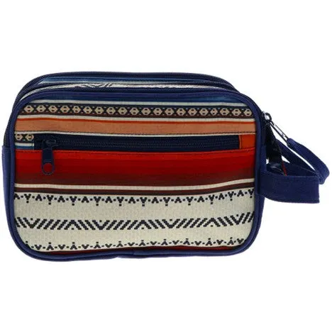 Hooey Serape and Navy Dopp Kit