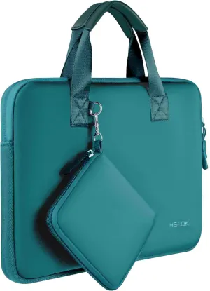 Hseok Laptop Sleeve 13.3-14 inch Case with Small Pouch, Neoprene Computer Bag Compatible with MacBook Pro 14" M4/M3/M2/M1 2025-2021, Mac Air/Pro 13.3" and Most 13-14 inch Notebooks,D02E01