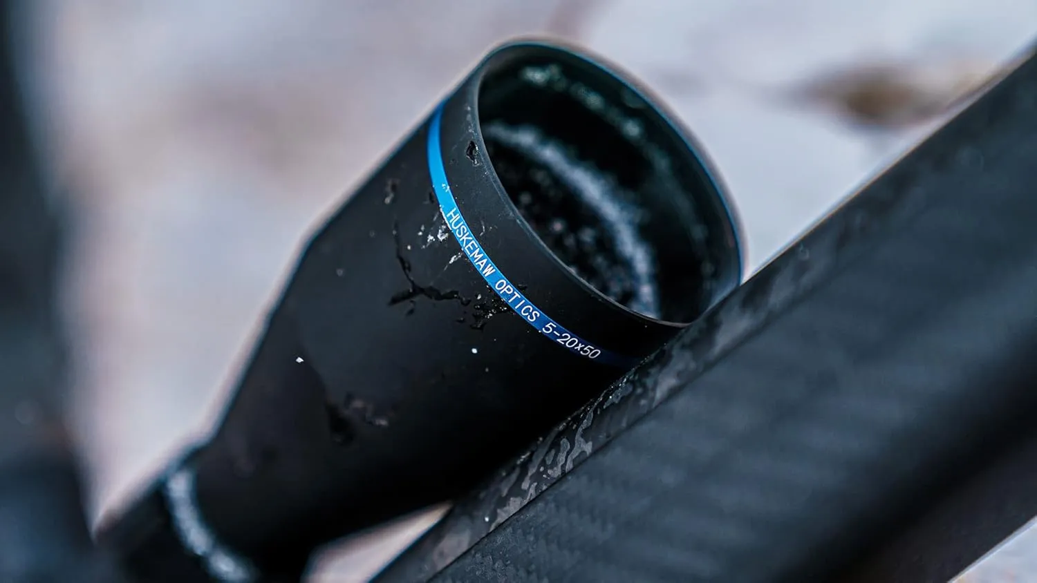 Huskemaw Blue Diamond Series Fogproof Shockproof Waterproof Second Focal Plane Hunting Long Range Scope with HuntSmart Reticle