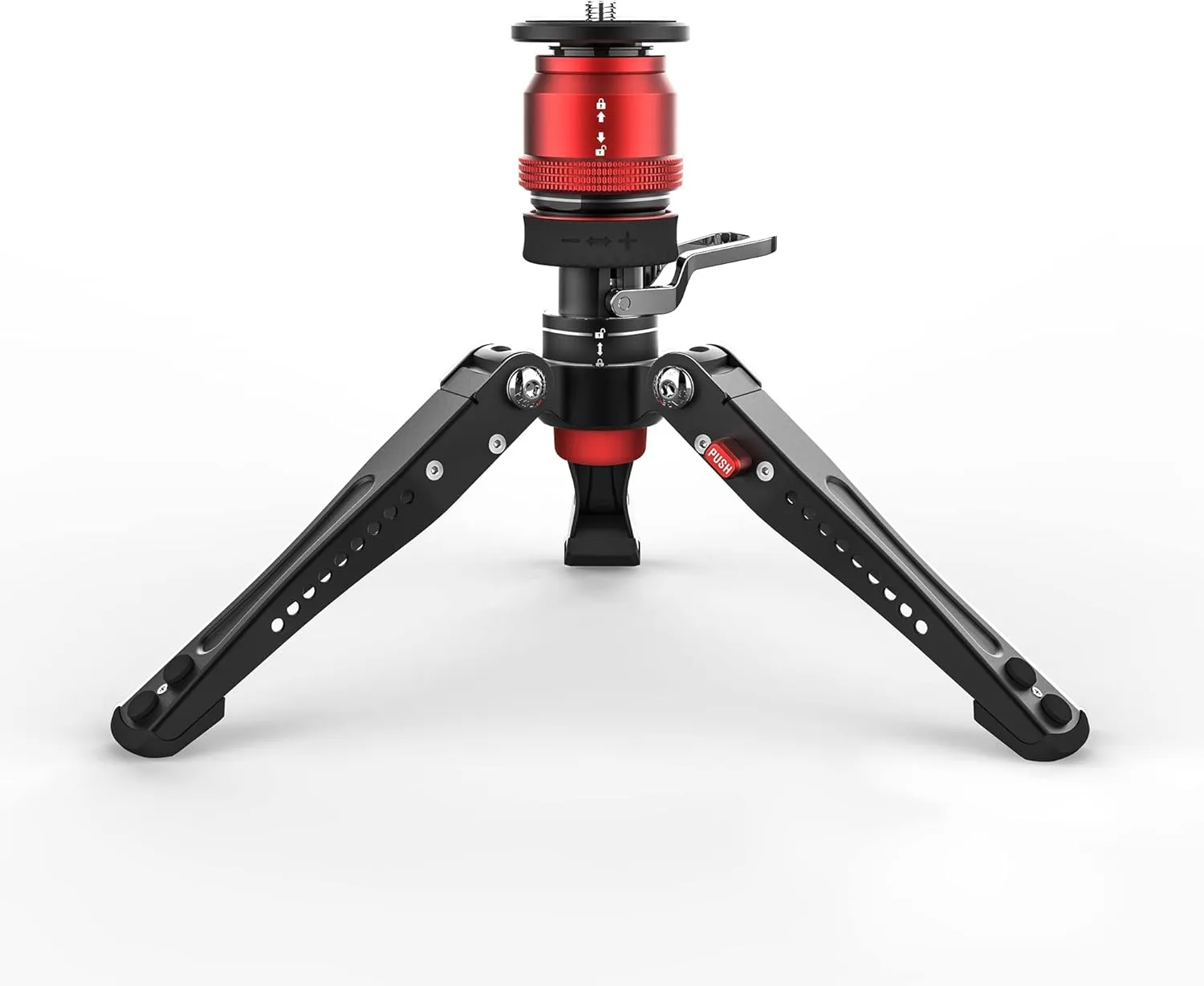 IFOOTAGE Mini Tripod for Camera, Professional Tabletop Tripod with Pedal for Photography, Small Tripod Max Load up to 17.64 lbs, Desktop Tripod Compatible with Sony, Nikon, Canon DSLR Camera, Base-P