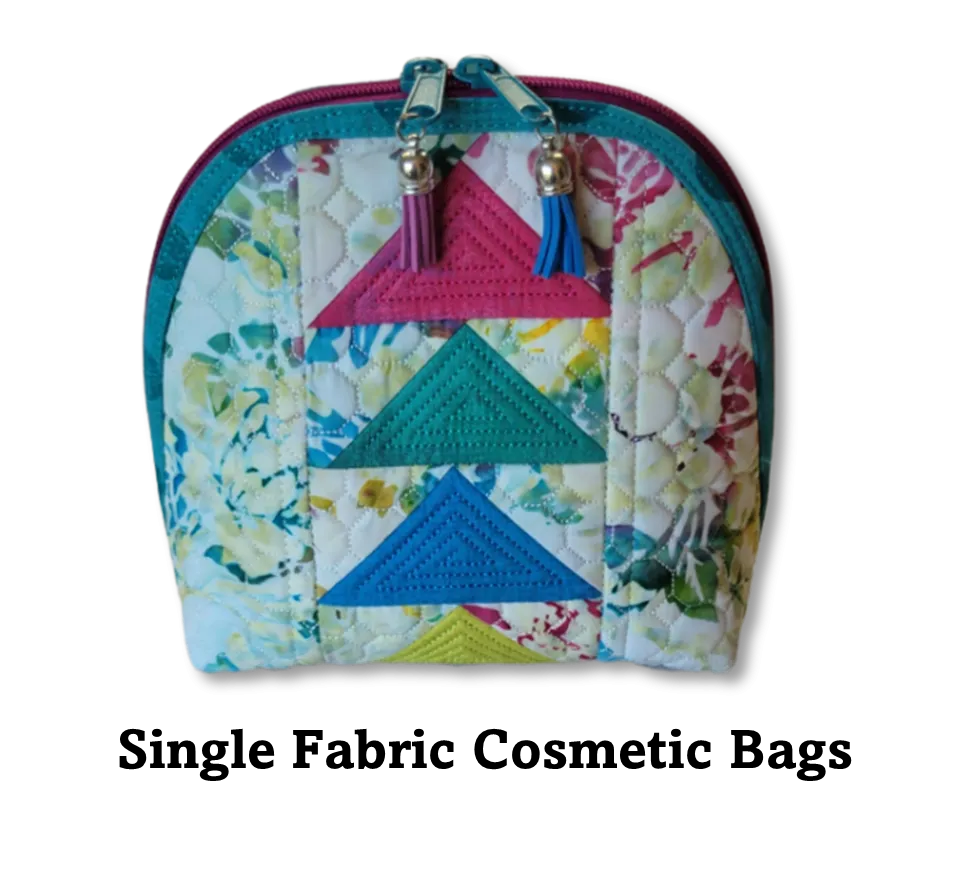 In-the-Hoop Cosmetic Bag Design Set