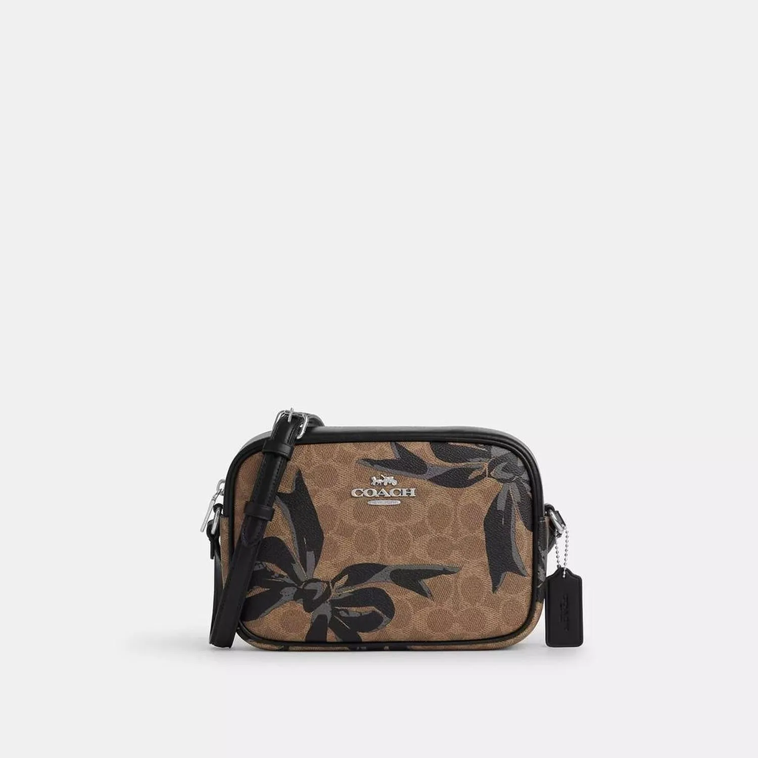 Jamie Camera Bag In Signature Canvas With Bow Print