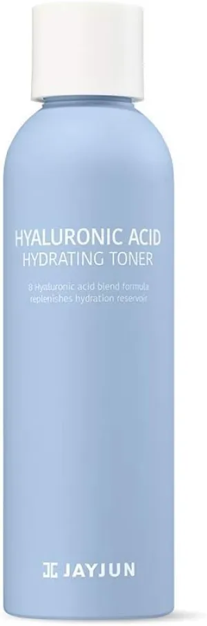 JAYJUN Hyaluronic Acid Hydrating Toner 200 ml – Lightweight Non-Sticky Daily Toner with 8-Layer HA & Panthenol for Moisture-Locked, Smooth Skin