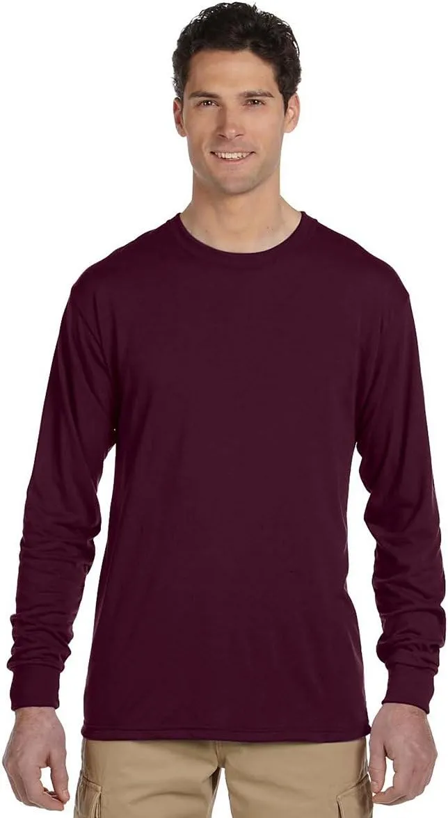 Jerzees 5.3 oz. 100% Polyester Sport with Moisture-Wicking Long-Sleeve T-Shirt