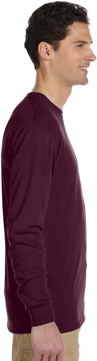 Jerzees 5.3 oz. 100% Polyester Sport with Moisture-Wicking Long-Sleeve T-Shirt