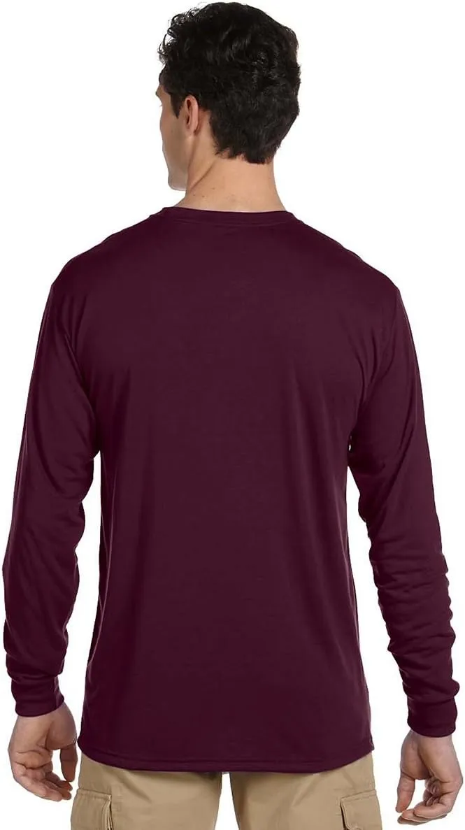 Jerzees 5.3 oz. 100% Polyester Sport with Moisture-Wicking Long-Sleeve T-Shirt