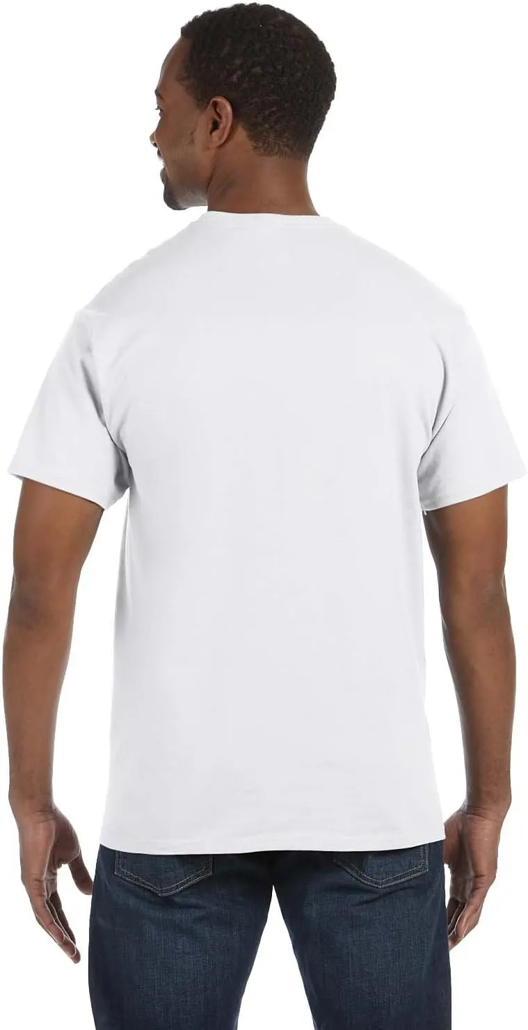 Jerzees Tall 5.6 Oz., 50/50 Heavyweight Blend T-Shirt (29MT) White