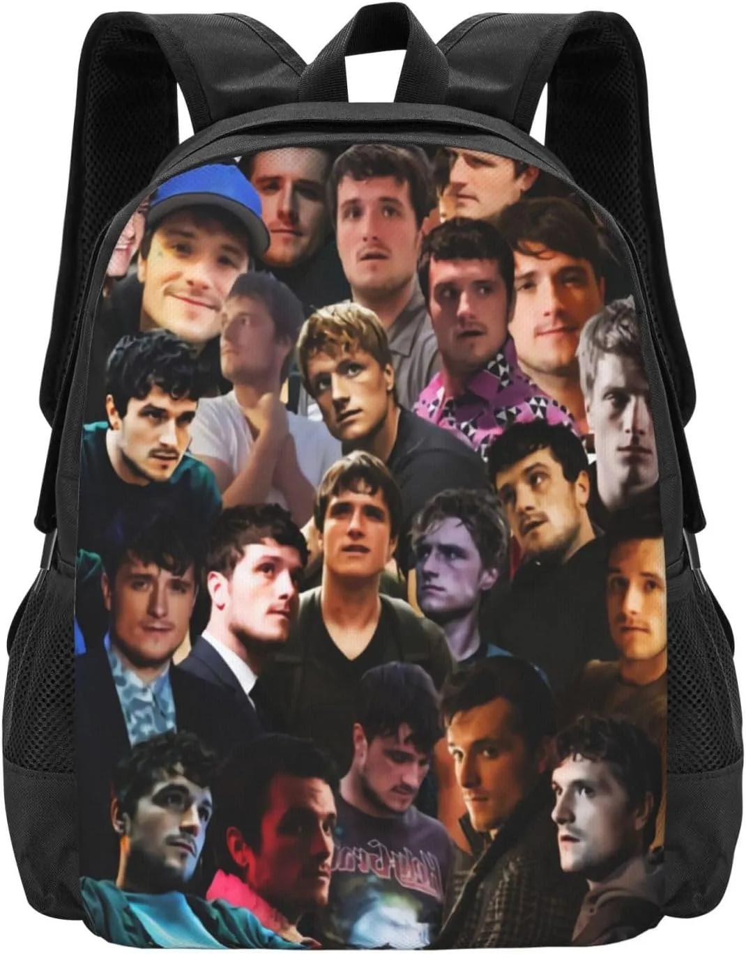 Josh Actors Hutcherson Travel Backpack Laptop Bag Casual Daypack Double Shoulder Bags for Business Outdoor Work 15.6 Inch