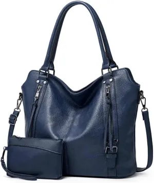 JSEIAJB Large Capacity European and American Wind Sue Accessories Shoulder Tote Bags Can Be Tilted Shoulder