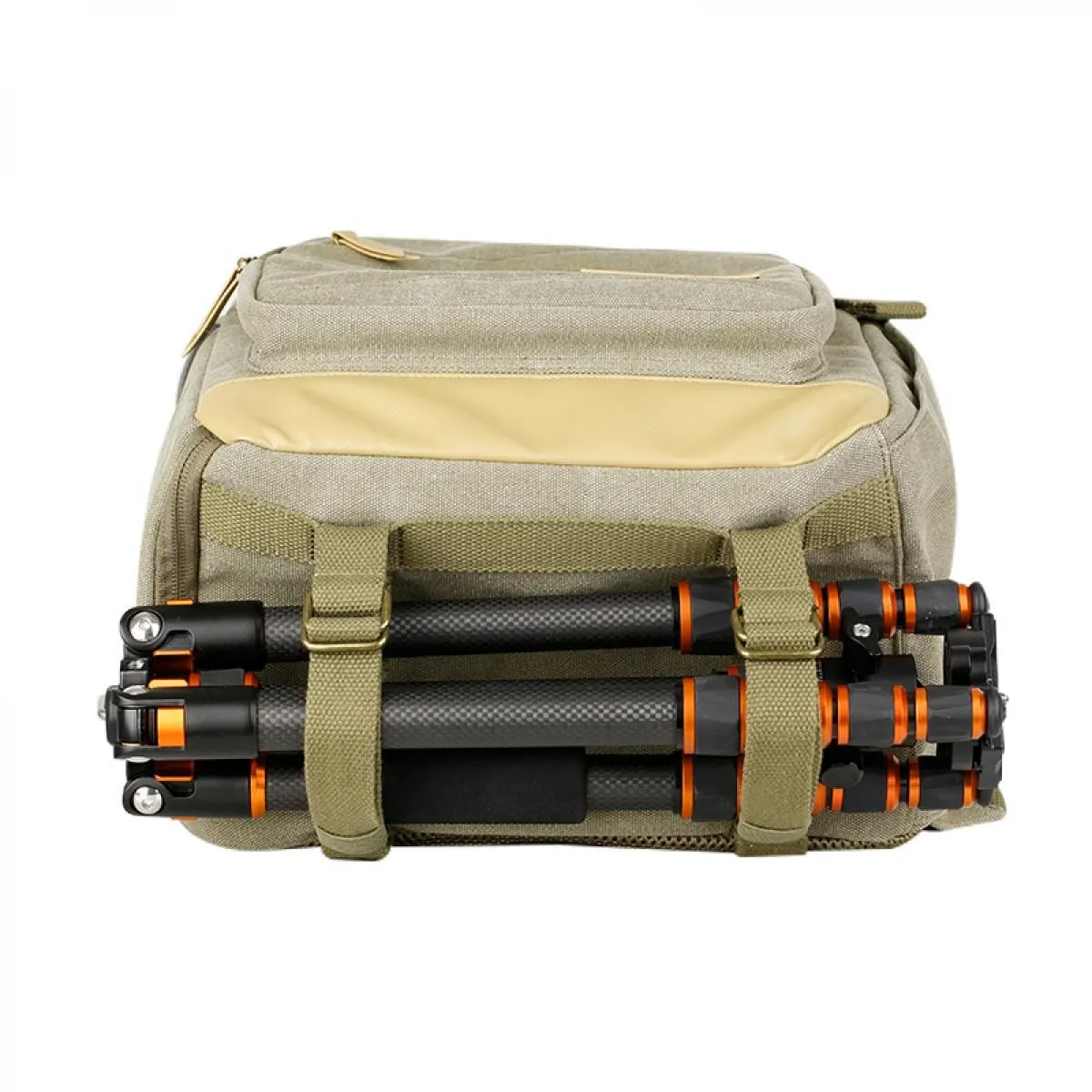 K&F Concept 18L Travel Camera Backpack with Removable DSLR Case (Khaki)