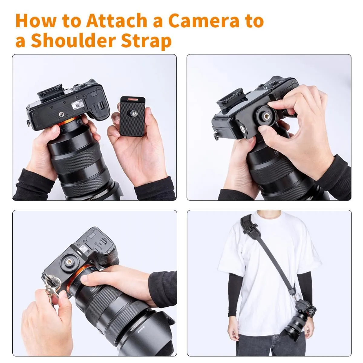 K&F Concept Double Shoulder Camera Strap
