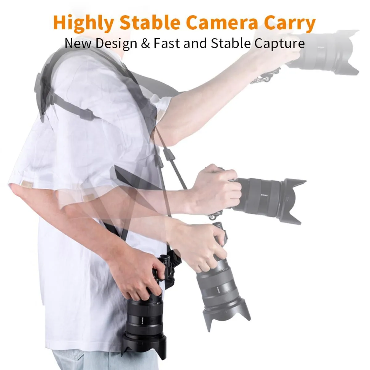 K&F Concept Double Shoulder Camera Strap